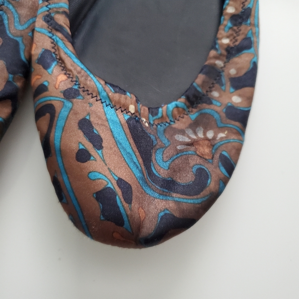 Tory Burch Multicolor Patterned Flats - Picture 3 of 6